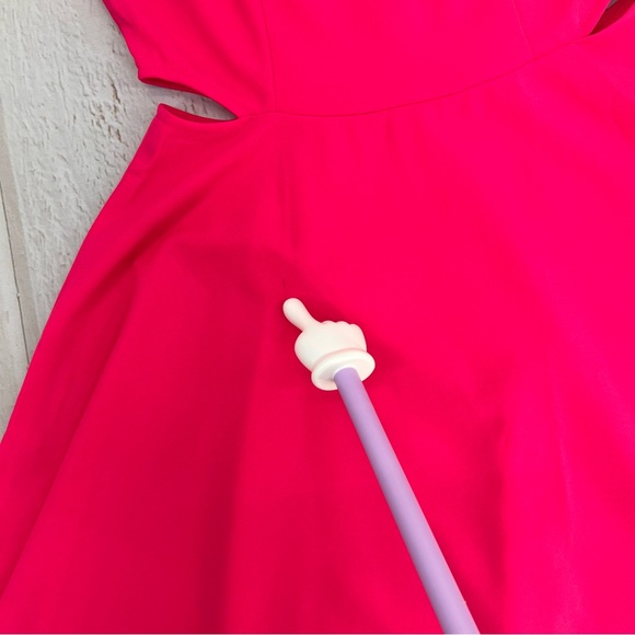 NWT Sweet and Cute Sleeveless Racerback Flared Swing A-Line Waist Hollow Out M - Picture 12 of 17